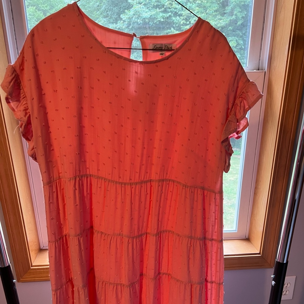Emory Park Pink T-Shirt Dress size Medium